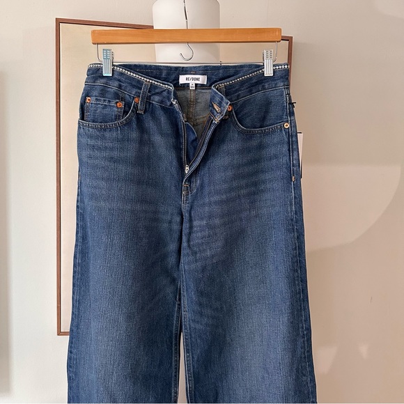 NWT re/done low rider loose crystal bay fade 24 - Picture 4 of 9